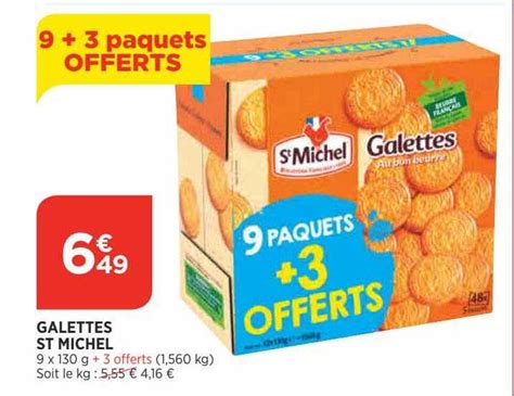 Promo Galettes St Michel Chez Atac Icatalogue Fr