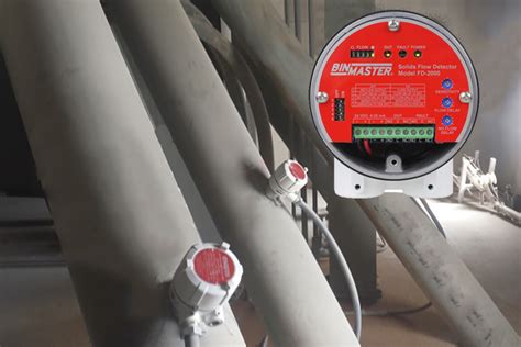 BinMaster Flow Detector Improves Bulk Material Flow Cement Products