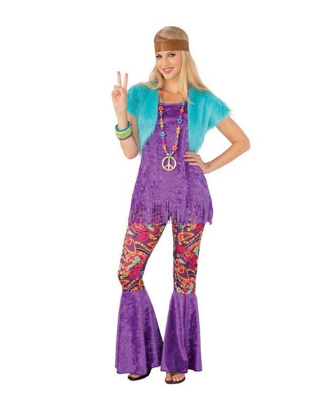 Buyseasons Womens Groovy Girl Adult Costume Macys