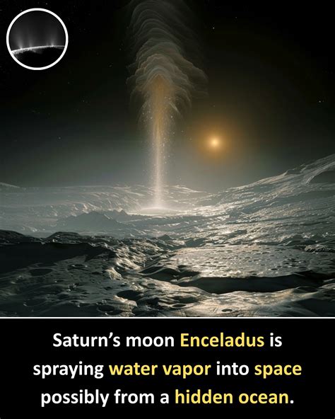 The Knowledge - Saturn’s moon Enceladus, only about 500 kilometers in