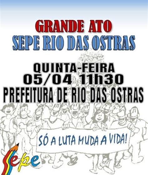 Sepe Rio das Ostras e Casimiro de Abreu março 2018