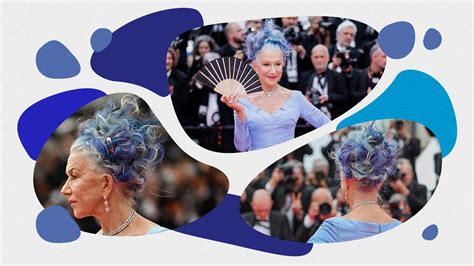 Helen Mirren Debuts Blue Hair on the Cannes Red Carpet | Vanity Fair