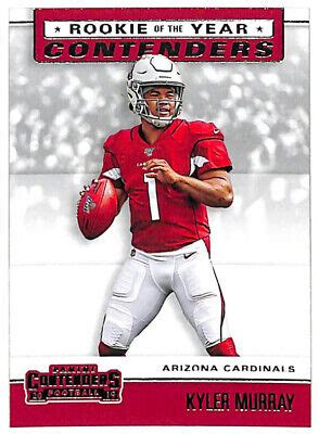 2019 Panini Contenders Kyler Murray Rookie Of The Year RC Card