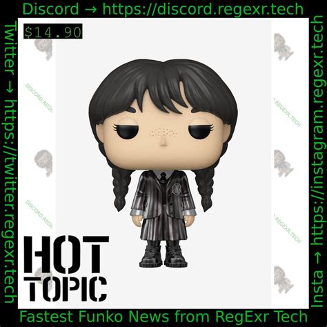 Funko Ht Alert On Twitter Funko Wednesday Metallic Television