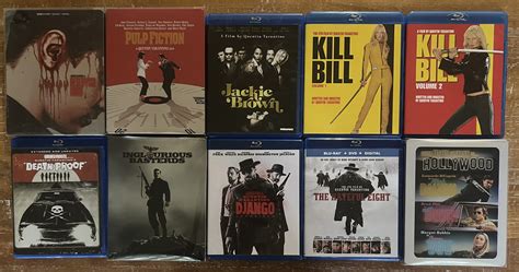 My completed Tarantino collection! : r/Steelbooks