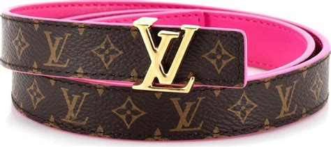 Louis Vuitton Iconic Reversible Belt Monogram Canvas And Leather Thin