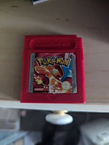 Pok Mon Red Version Nintendo Game Boy Ebay