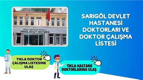 Sar G L Devlet Hastanesi Doktorlar Ve Doktor Al Ma Listesi