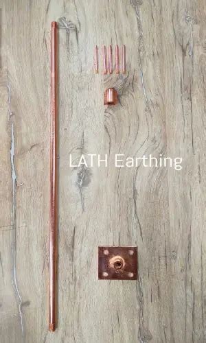 Conventional Lightning Arrester Lath Earthing