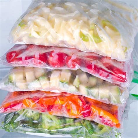 Foods For Freezing - One Hot Oven