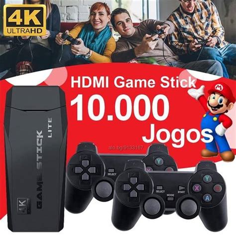 2.4G безжичен контролер Game-Pad TV Video Game Stick (4K Ultra HD Game ...