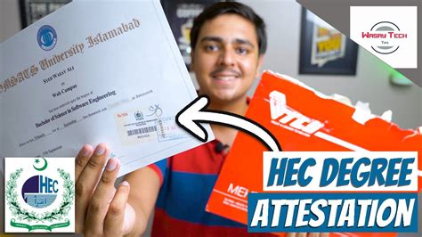 Hec Degree Attestation Through Courier Complete Guide How To Get