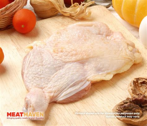 Boneless Whole Chicken Leg With Skin 2 Kg Meat Maven