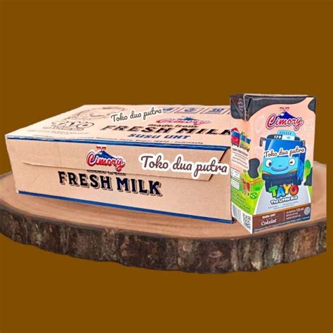 Jual Susu Cimory Coklat UHT MILK 125 Ml X 40 Pcs Edisi TAYO Di