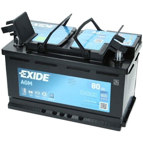 Autobatterie Exide Agm V Ah A En Autobatterien Batcar De Shop