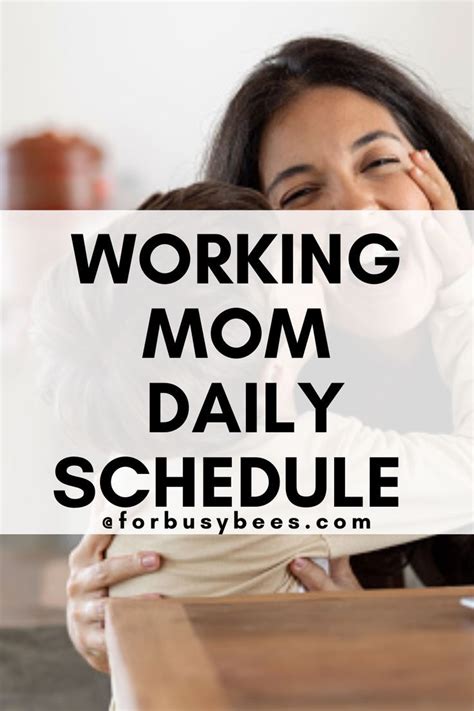 Real Daily Routine For Working Moms Artofit