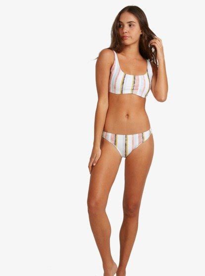 Womens Printed Beach Classics Separate Underwired D Cup Bikini Top Roxy