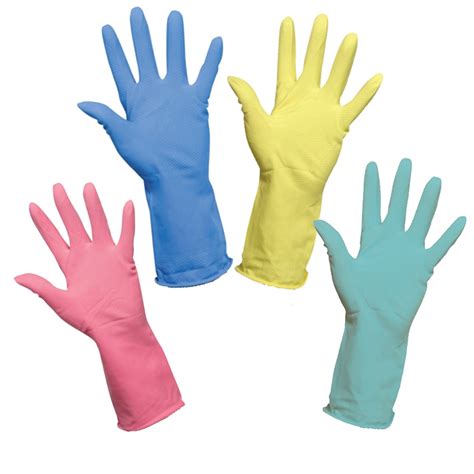 Household Rubber Gloves Rubber Gloves JustWorkGloves