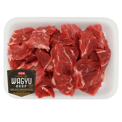 H E B American Style Wagyu Beef For Stew Shop Meat At H E B