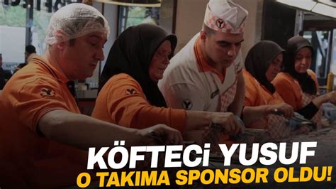 Köfteci Yusuf Bakın Kime Sponsor Oldu Karaman FK nin Sponsoru Herkesi