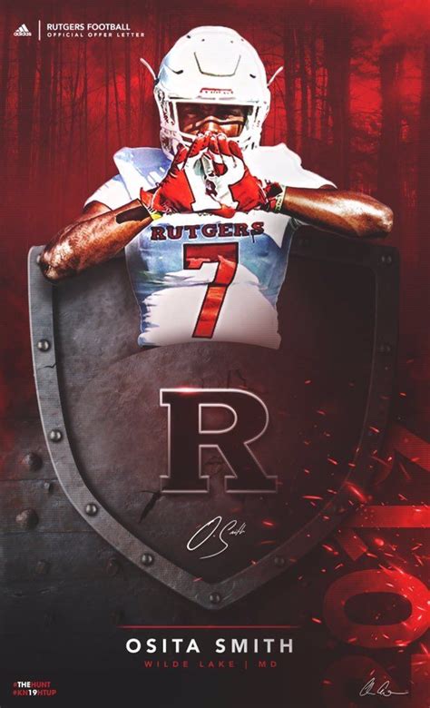 Rutgers | Sports graphic design, Rutgers football, Rutgers scarlet knights