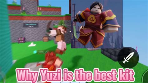 Why Yuzi Is One Of The Best Kits In Roblox Bedwars Youtube