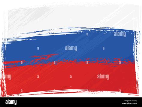 Grunge Russia Flag Stock Photo Alamy