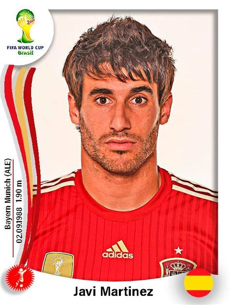 Javi Martinez Panini Mundial Brasil Futbol