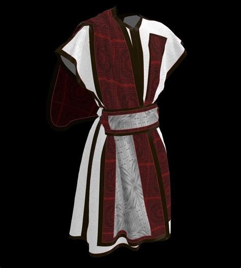 Roman senator tunic 3D model | CGTrader