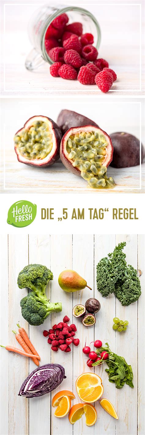 Alles über 5 am Tag Regel HelloFresh Blog Superfood rezepte