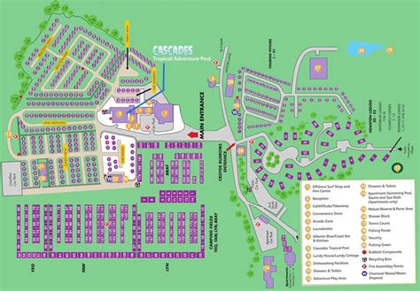 Pendine Holiday Park Map