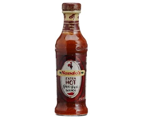 NANDO S Extra Extra Hot Peri Peri Sauce 250ML Lazada PH
