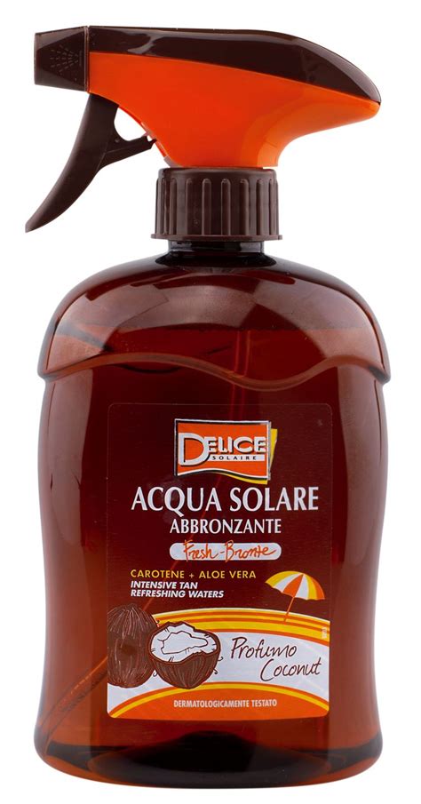 Delice Solaire Acqua Solare Abbronzante Fresh Bronze Profumo Coconut