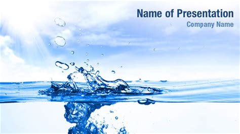 Water Powerpoint Templates