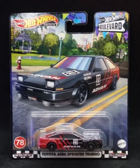 Hot Wheels Premium Boulevard Toyota Ae Sprinter Trueno No