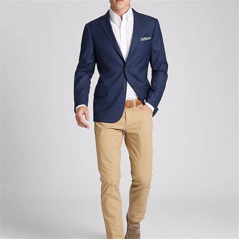 Navy Blue And Khaki Outfits Mens Dresses Images 2022