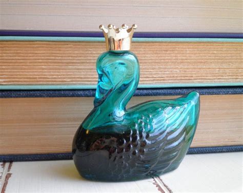 Vintage Avon Royal Swan Perfume Bottle Decanter Fragrance Retro Home