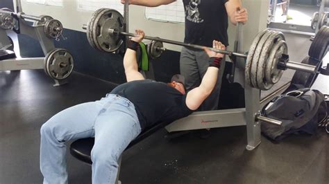 365 Lb X 8 Benchpress Youtube