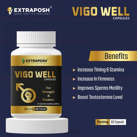 VIGO WELL CAPSULE Ayurvedic Sexual Health Power Capsules Packaging