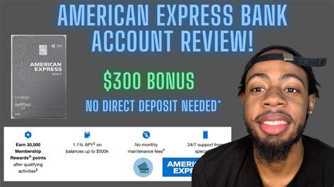 American Express Business Checking Account Bonus Youtube