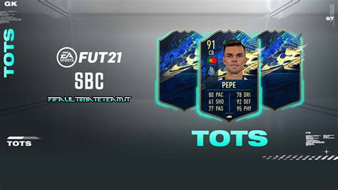 Fifa Sbc Pepe Tots Liga Nos Requirements And Solutions