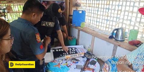 Shabu Firearms Seized In Pavia Drug Raid Daily Guardian