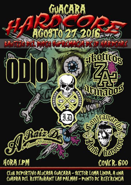 La Encrucijada FAMILIA HARDCORE AGOSTO