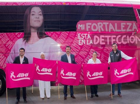 Inicia Recorrido La Va Caravana Rosa Ado Contra El C Ncer De Mama