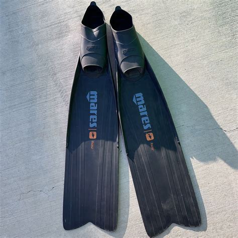 Mares Razor Pro Spear Fishing Full Foot Fin Black 1213 4748 Ebay