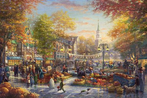 Thomas Kinkade Autumn Wallpaper