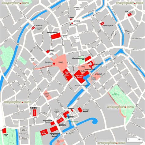 map  bruges town centre