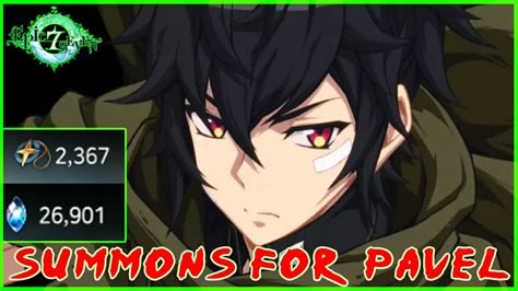 Epic Seven Summons For Pavel Youtube