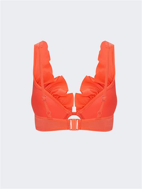 MERCAN Fırfır Detaylı Kadın Bikini Üst S3BJ07Z8 STC LCW