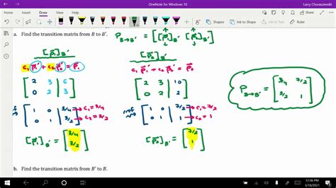 Math 230 Change Of Basis Polynomial Bases Example Video Lesson